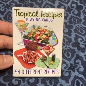 Tropical Recipes Playing Cards